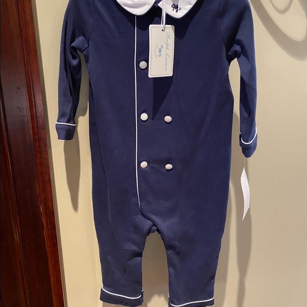 NEW with tags Ralph Lauren baby boy pajamas